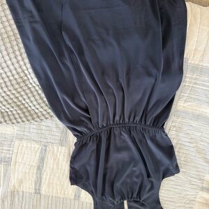 Athleta Black Midi Dress
